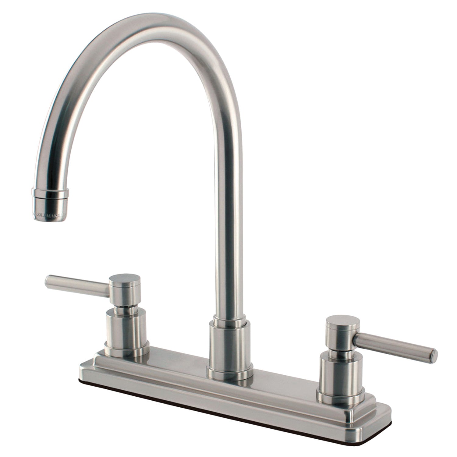 Kingston Sona KS8798DLLS - Concord Two-Handle 3-Hole 8" Centerset Kitchen Faucet, Brushed Nickel — image 1